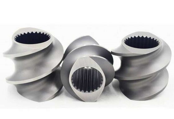 W6Cr5Mo4V2 Kneading Block , Involute Spline Twin Screw Extruder Elements