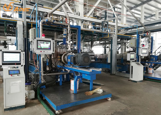 İyi fiyat PP Sualtı Peletleme İçin 6000Kg / H Polimer Ekstrüzyon Makinesi Özel çevrimiçi