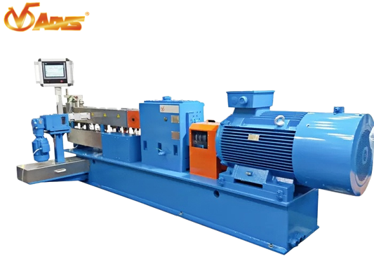 İyi fiyat PE/PET Filler Masterbatch Twin Screw Extruder Machine 350kg/h çıkış çevrimiçi