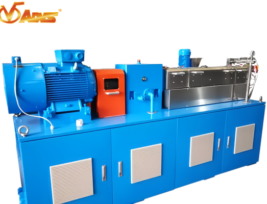 İyi fiyat Laboratuvar Co Döner Çift vida Ekstrüder 27mm vida çapı Maksimum Hız 750 ila 1500 rpm Yüksek Çıkış Üretimi için 18.5 ila 37kw Sürüş Motoru çevrimiçi